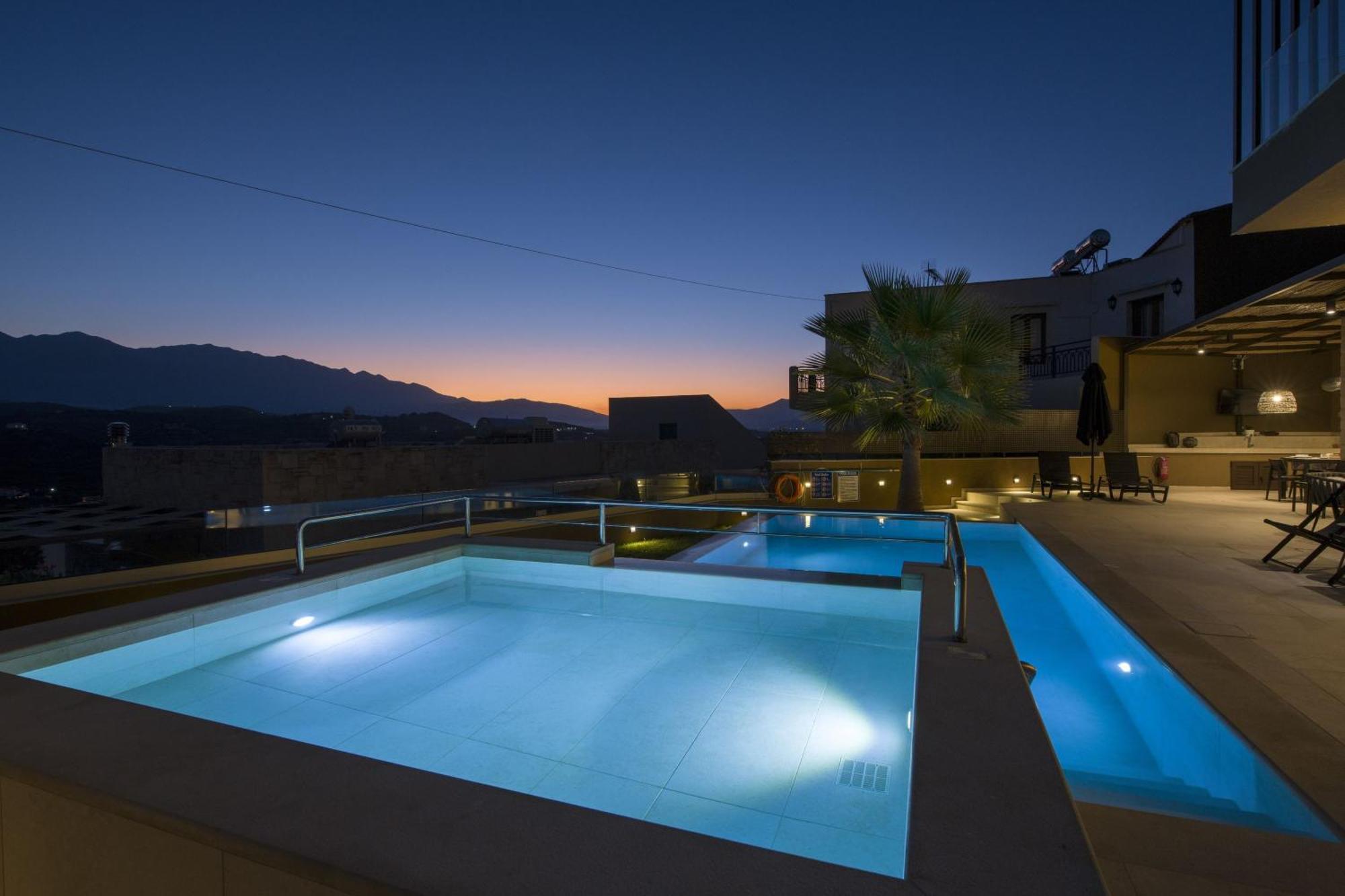 Almi-Cove Hilltop Villas Алмірида Екстер'єр фото