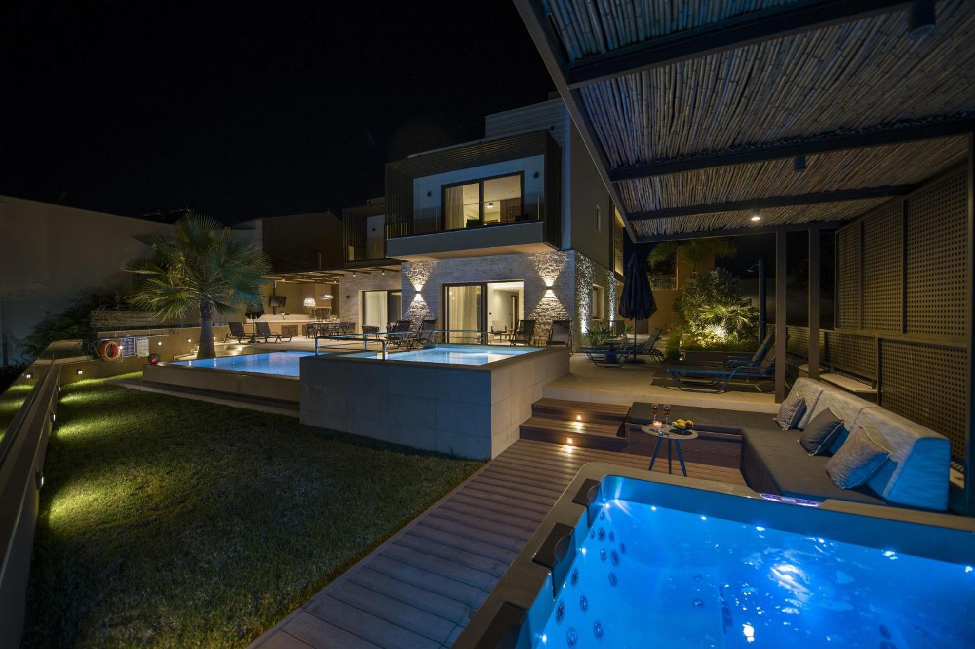 Almi-Cove Hilltop Villas Алмірида Екстер'єр фото